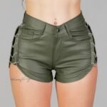 Curva ART.7105 SHORT CON CADENAS VERDE - Imagen 3