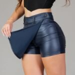 Curva ART.7108 SHORT POLLERA AZUL MARINO - Imagen 3